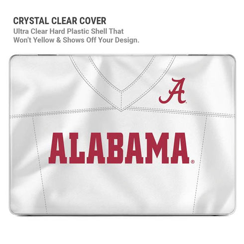 University of Alabama White Jersey MacBook Air 15in (2023-2025) Case plus Skin